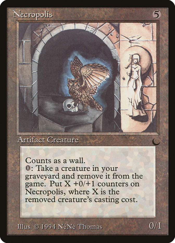 Necropolis DRK-105 The Dark Magic card