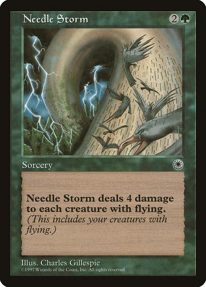 Needle Storm POR-179 Portal Magic card