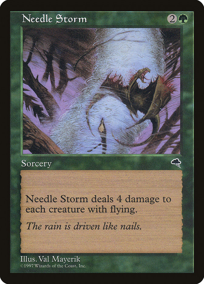 Needle Storm TMP-241 Tempest Magic card
