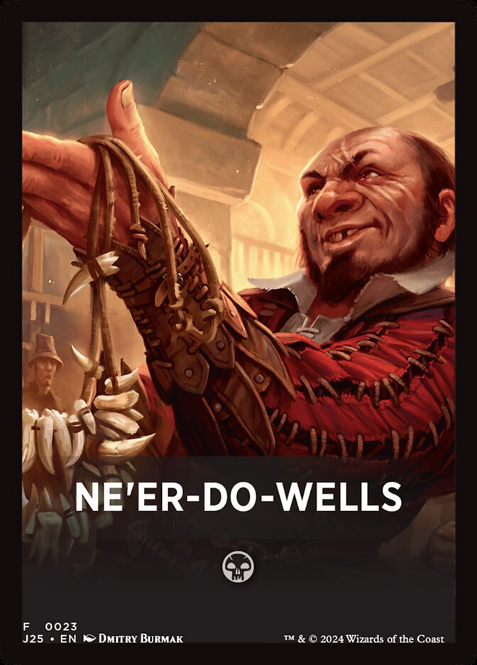 Ne'er-Do-Wells FJ25-23 Foundations Jumpstart Front Cards Magic card