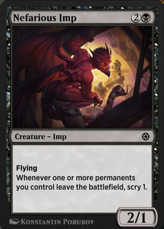 Nefarious Imp HBG-164 Alchemy Horizons: Baldur's Gate Magic card