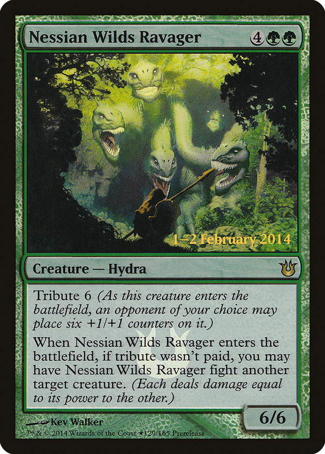Nessian Wilds Ravager PBNG-129STAR Born of the Gods Promos Magic card