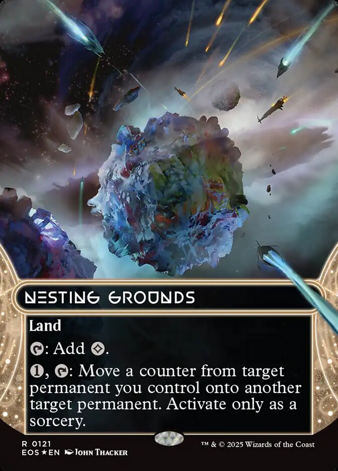 Nesting Grounds EOS-121 Edge of Eternities: Stellar Sights Magic card