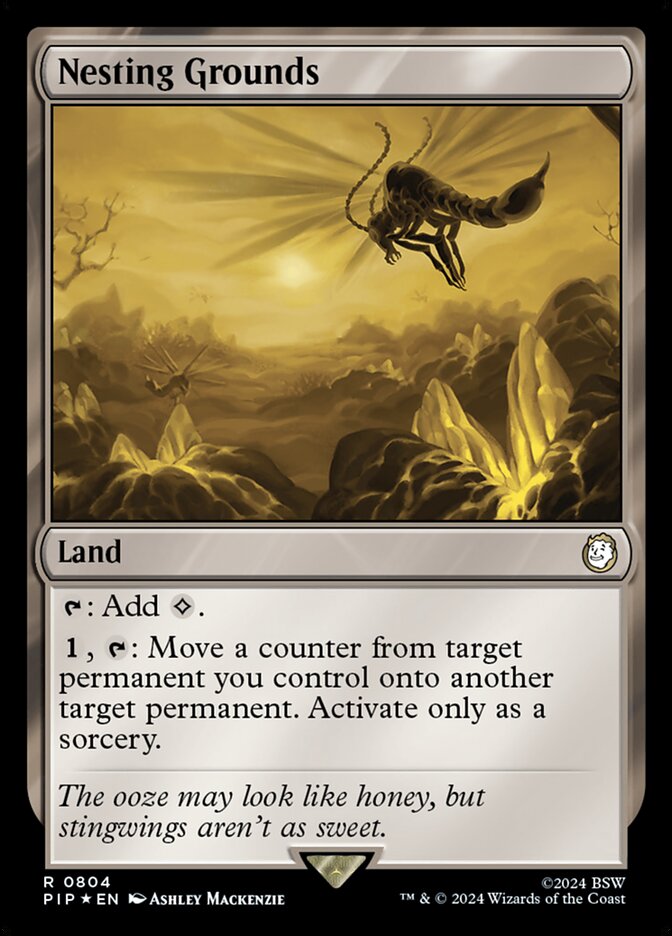 Nesting Grounds PIP-804 Fallout Magic card