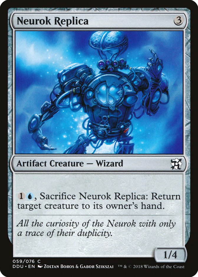 Neurok Replica DDU-59 Duel Decks: Elves vs. Inventors Magic card