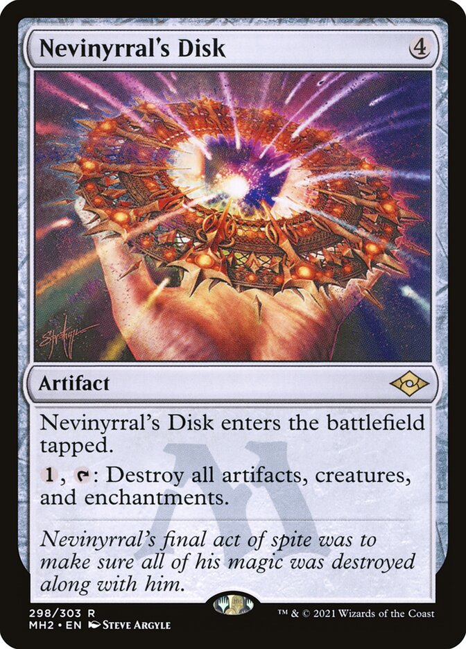 Nevinyrral's Disk MH2-298 Modern Horizons 2 Magic card