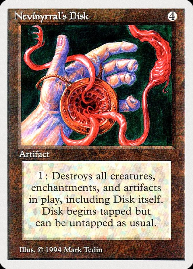 Nevinyrral's Disk SUM-267 Summer Magic / Edgar Magic card