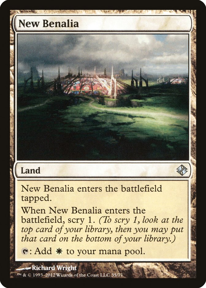 New Benalia DDI-35 Duel Decks: Venser vs. Koth Magic card