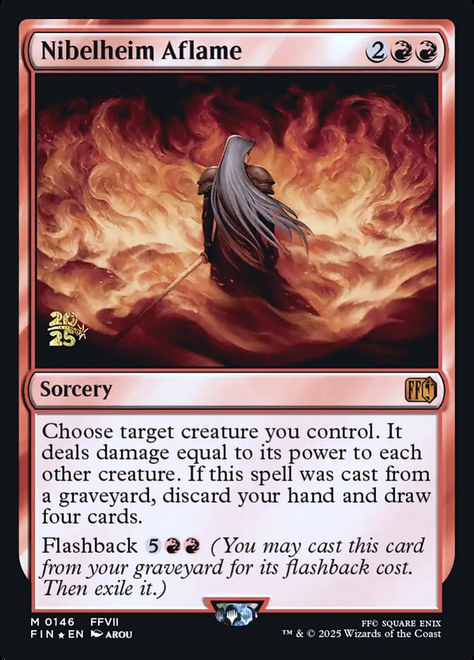 Nibelheim Aflame PFIN-146S Final Fantasy Promos Magic card