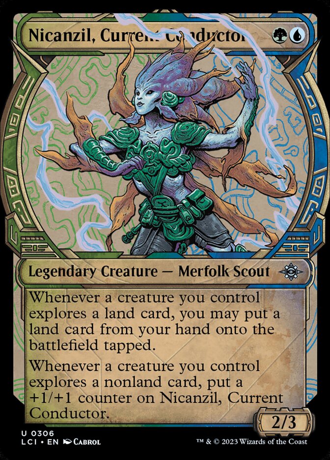 Nicanzil, Current Conductor LCI-306 The Lost Caverns of Ixalan Magic card