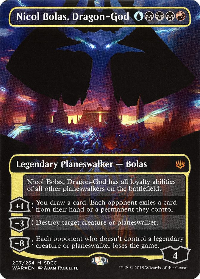 Nicol Bolas, Dragon-God PS19-207 San Diego Comic-Con 2019 Magic card