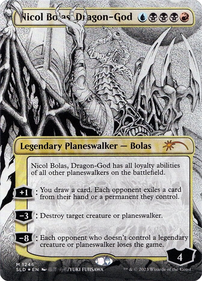 Nicol Bolas, Dragon-God SLD-1246 Secret Lair Drop Magic card
