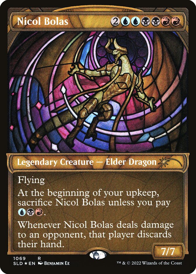 Nicol Bolas SLD-1069 Secret Lair Drop Magic card
