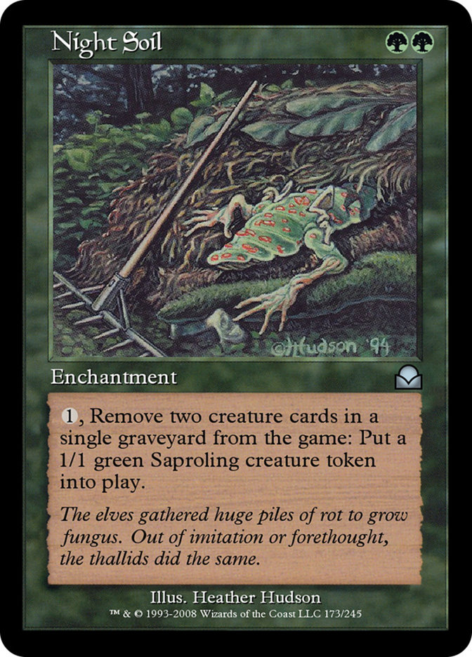 Night Soil ME2-173 Masters Edition II Magic card