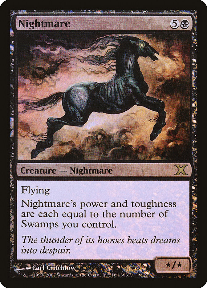 Nightmare 10E-164STAR Tenth Edition Magic card