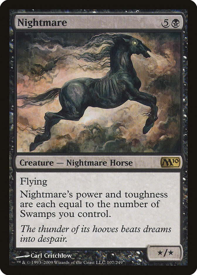 Nightmare M10-107 Magic 2010 Magic card