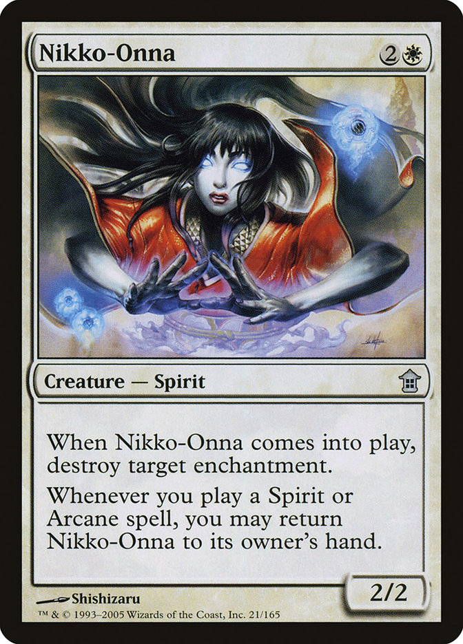 Nikko-Onna SOK-21 Saviors of Kamigawa Magic card