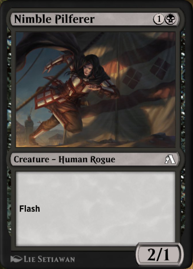 Nimble Pilferer XANA-31 Arena New Player Experience Extras Magic card