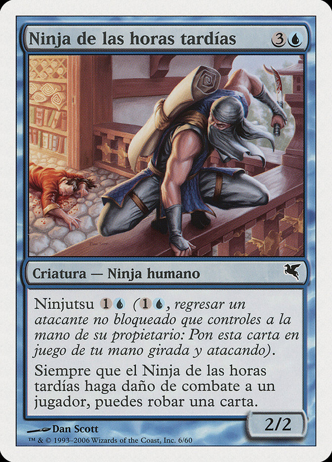 Ninja of the Deep Hours PSAL-E6 Salvat 2005 Magic card