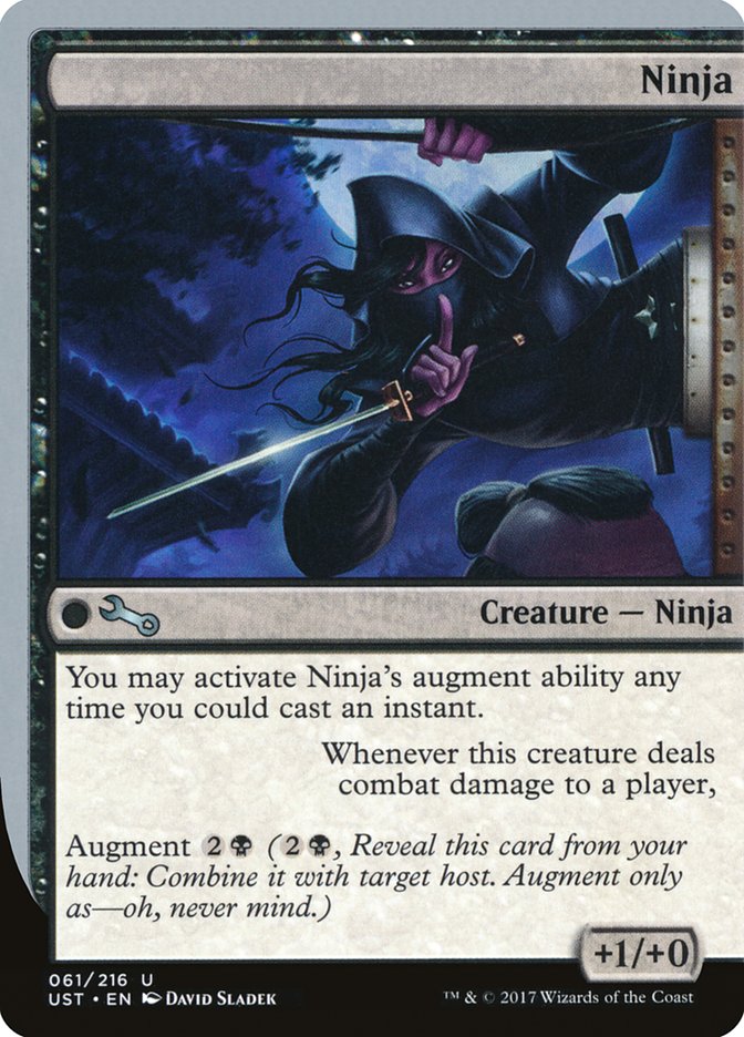 Ninja UST-61 Unstable Magic card