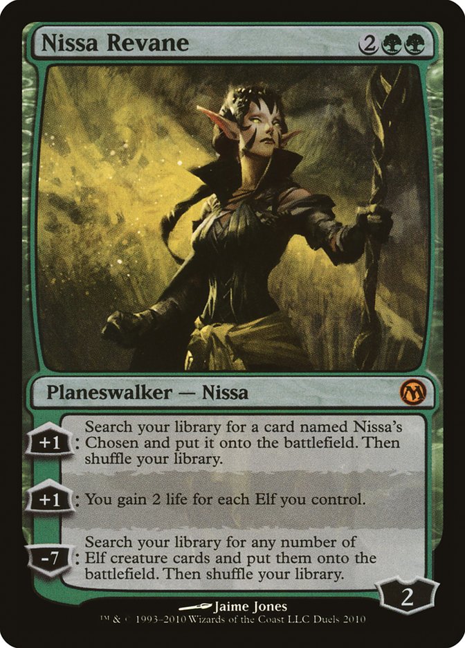 Nissa Revane PDP10-2 Duels of the Planeswalkers 2010 Promos Magic card