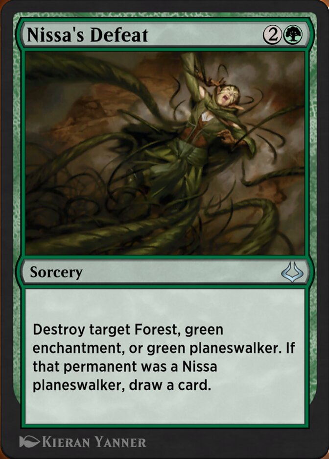 Nissa's Defeat PA1-6 Pioneer Anthology 1 Magic card