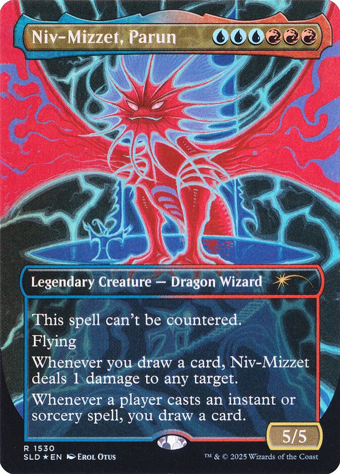 Niv-Mizzet, Parun SLD-1530 Secret Lair Drop Magic card