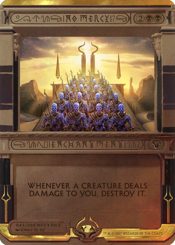 No Mercy MP2-43 Amonkhet Invocations Magic card