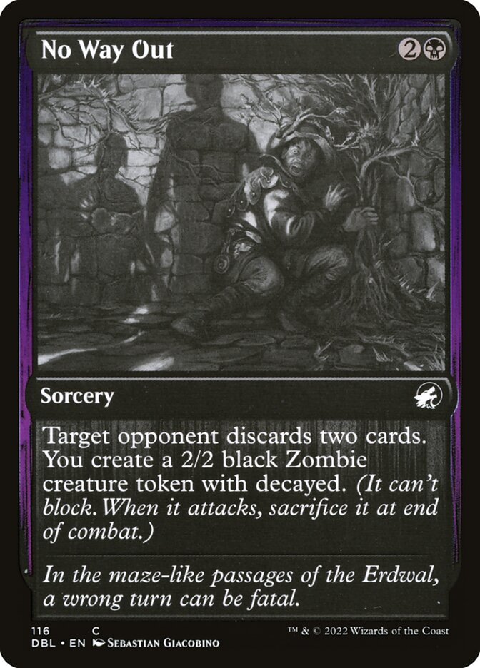 No Way Out DBL-116 Innistrad: Double Feature Magic card
