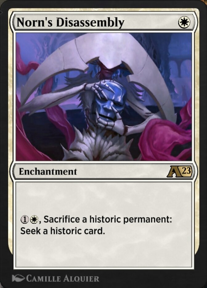 Norn's Disassembly YBRO-2 Alchemy: The Brothers' War Magic card