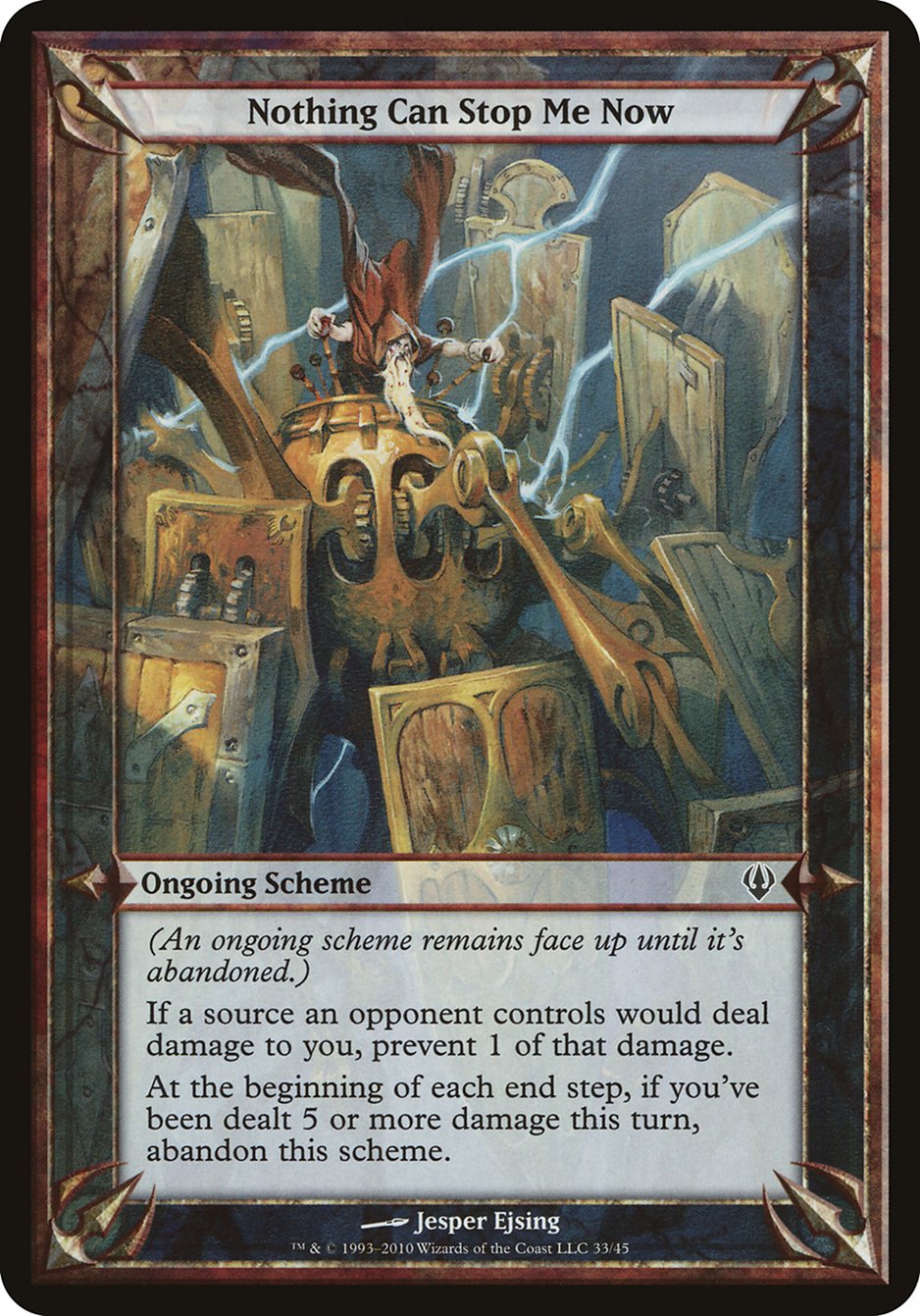 Nothing Can Stop Me Now OARC-33STAR Archenemy Schemes Magic card