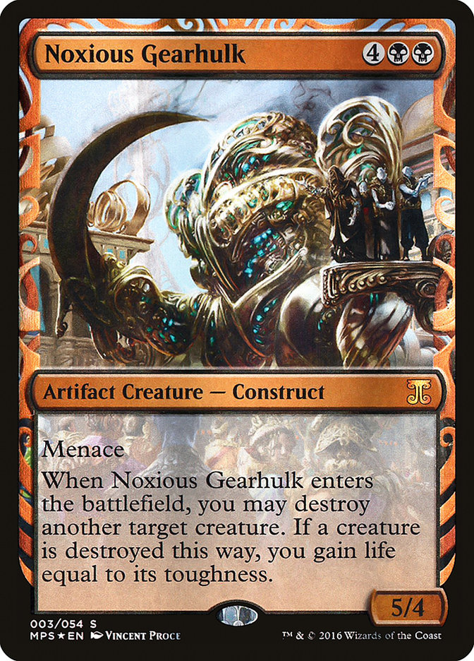 Noxious Gearhulk MPS-3 Kaladesh Inventions Magic card