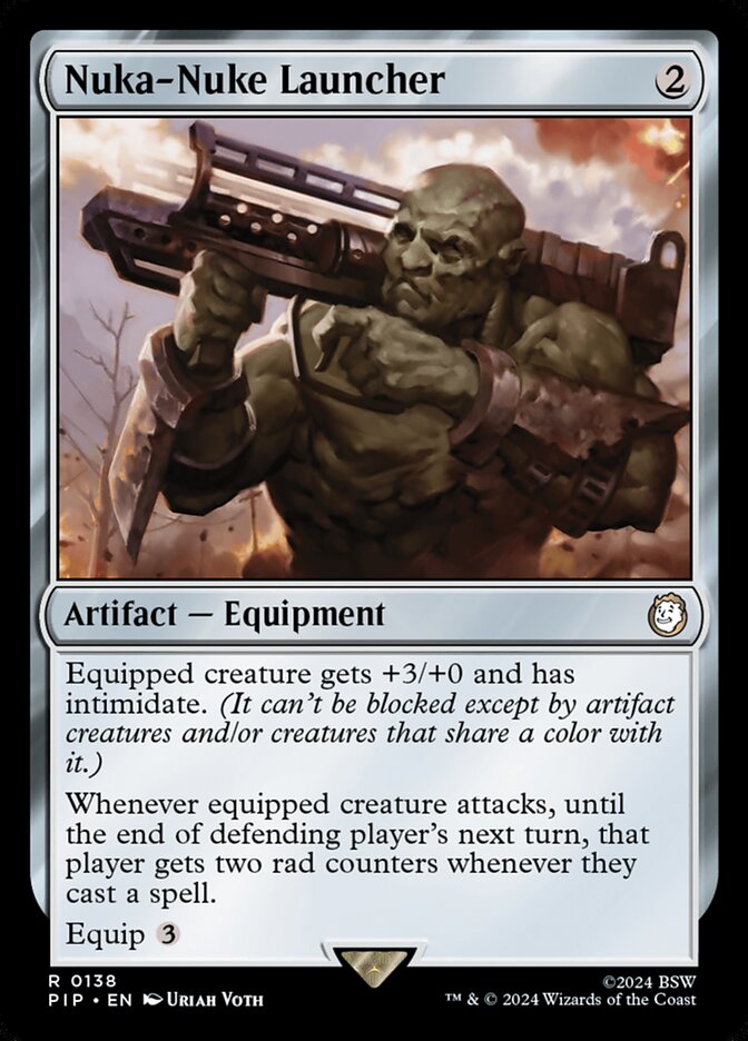 Nuka-Nuke Launcher PIP-138 Fallout Magic card
