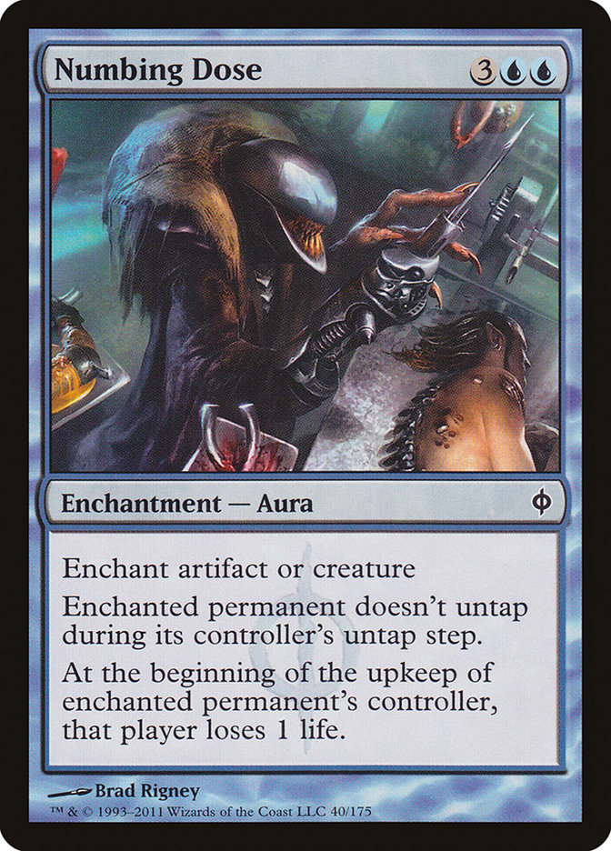Numbing Dose NPH-40 New Phyrexia Magic card