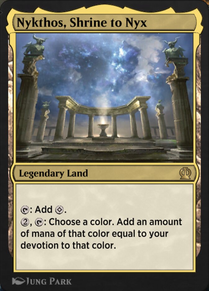 Nykthos, Shrine to Nyx EA2-24 Explorer Anthology 2 Magic card