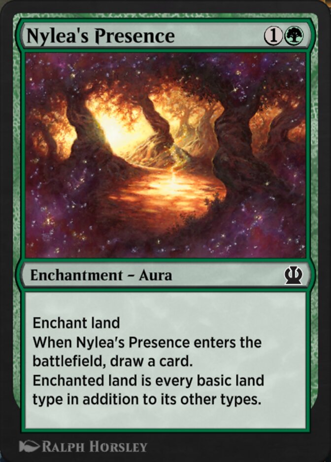 Nylea's Presence EA2-16 Explorer Anthology 2 Magic card