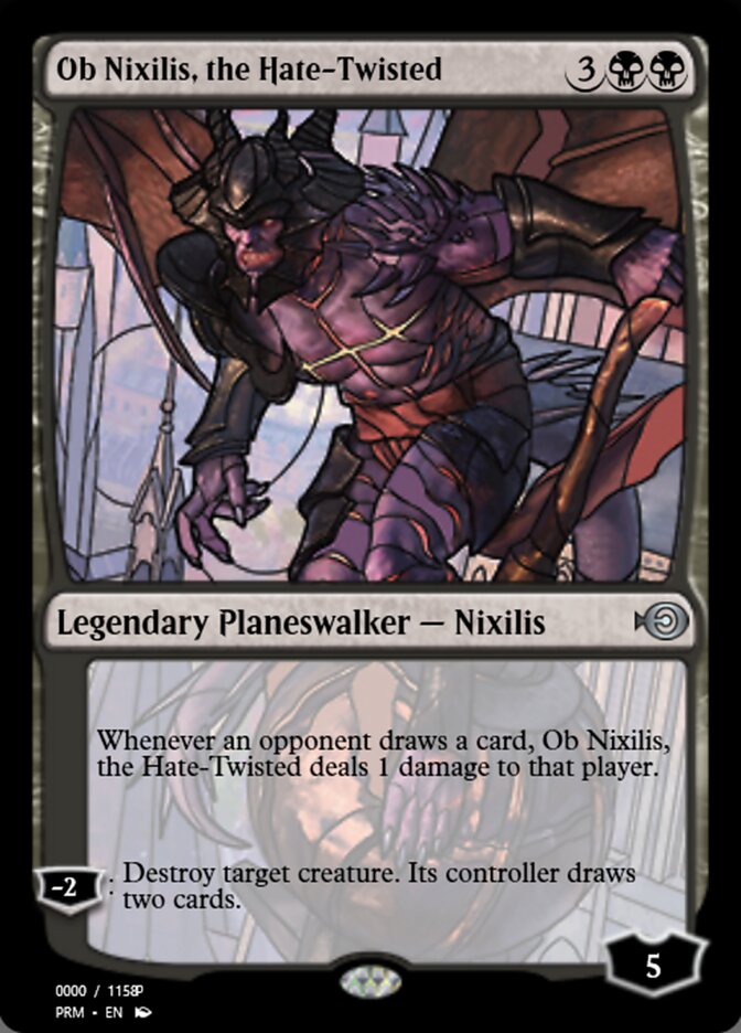 Ob Nixilis, the Hate-Twisted PRM-77985 Magic Online Promos Magic card