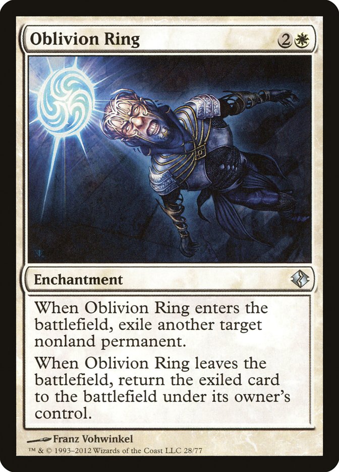 Oblivion Ring DDI-28 Duel Decks: Venser vs. Koth Magic card