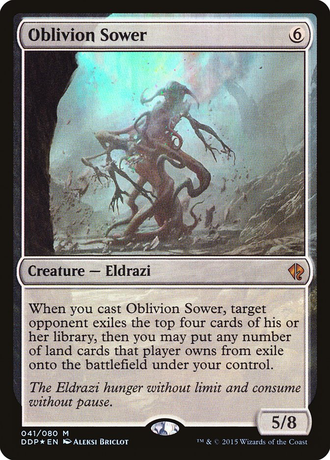 Oblivion Sower DDP-41 Duel Decks: Zendikar vs. Eldrazi Magic card
