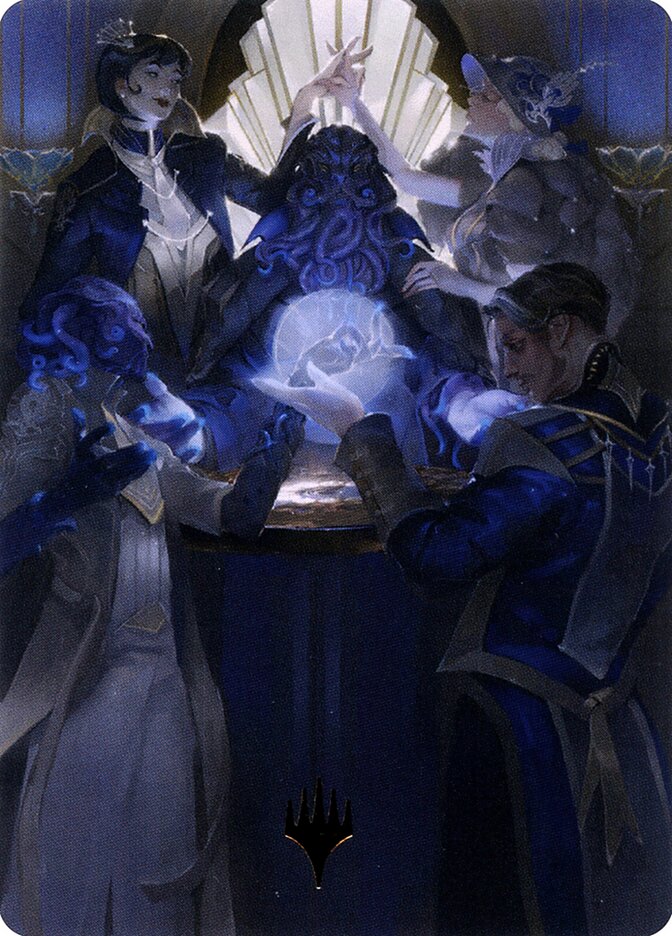 Obscura Ascendancy // Obscura Ascendancy ASNC-72 New Capenna Art Series Magic card