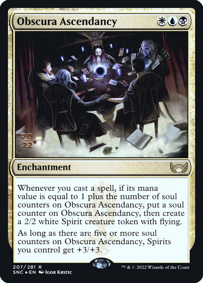 Obscura Ascendancy PSNC-207S Streets of New Capenna Promos Magic card