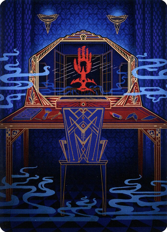 Obscura Charm // Obscura Charm ASNC-73 New Capenna Art Series Magic card