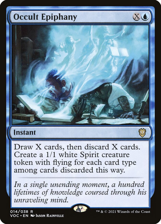 Occult Epiphany VOC-14 Crimson Vow Commander Magic card