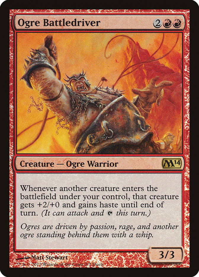 Ogre Battledriver PDP14-2 Duels of the Planeswalkers 2014 Promos Magic card