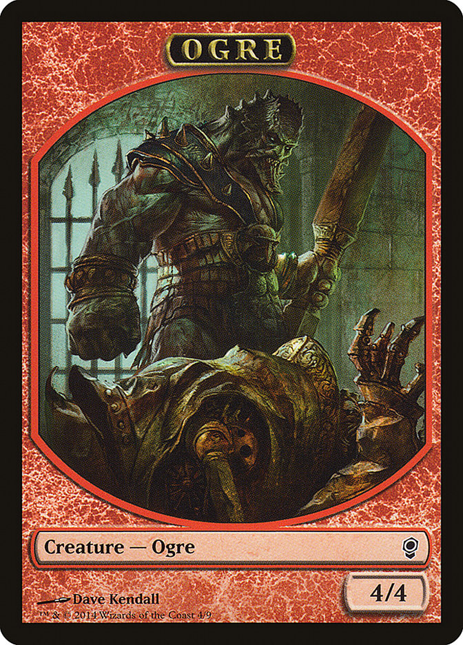 Ogre TCNS-4 Conspiracy Tokens Magic card
