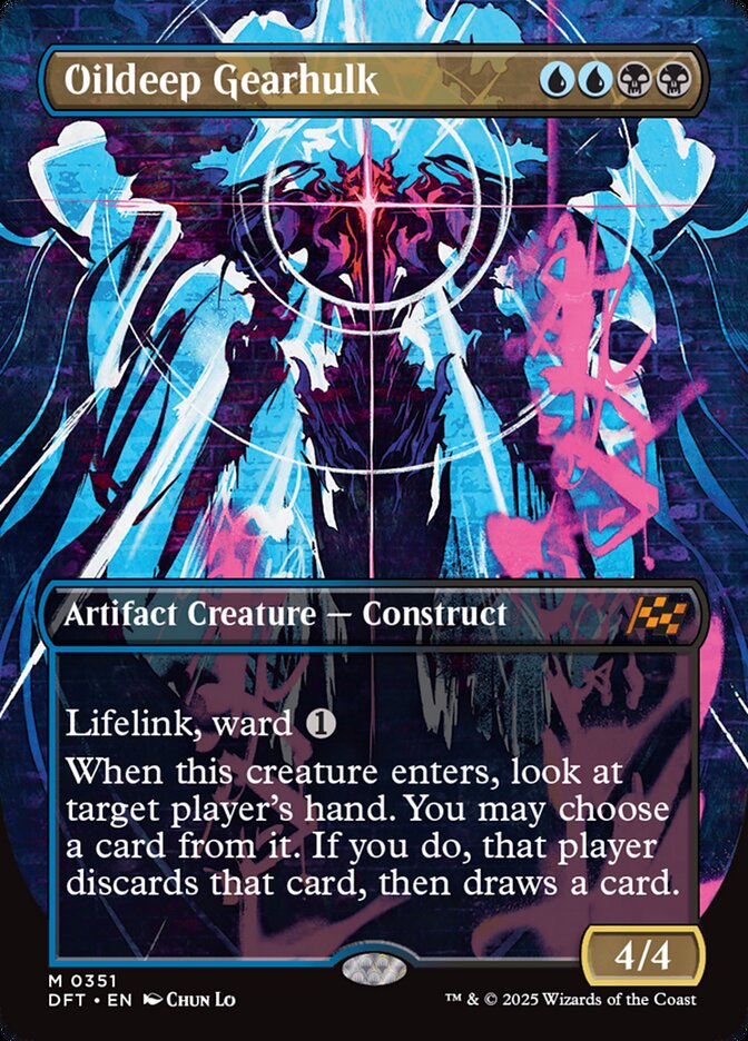 Oildeep Gearhulk DFT-351 Aetherdrift Magic card