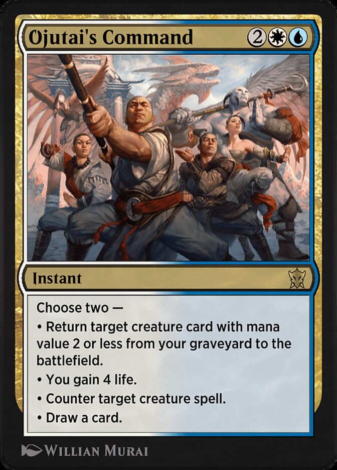 Ojutai's Command HA5-18 Historic Anthology 5 Magic card