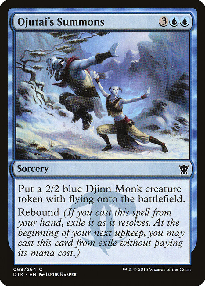 Ojutai's Summons DTK-68 Dragons of Tarkir Magic card