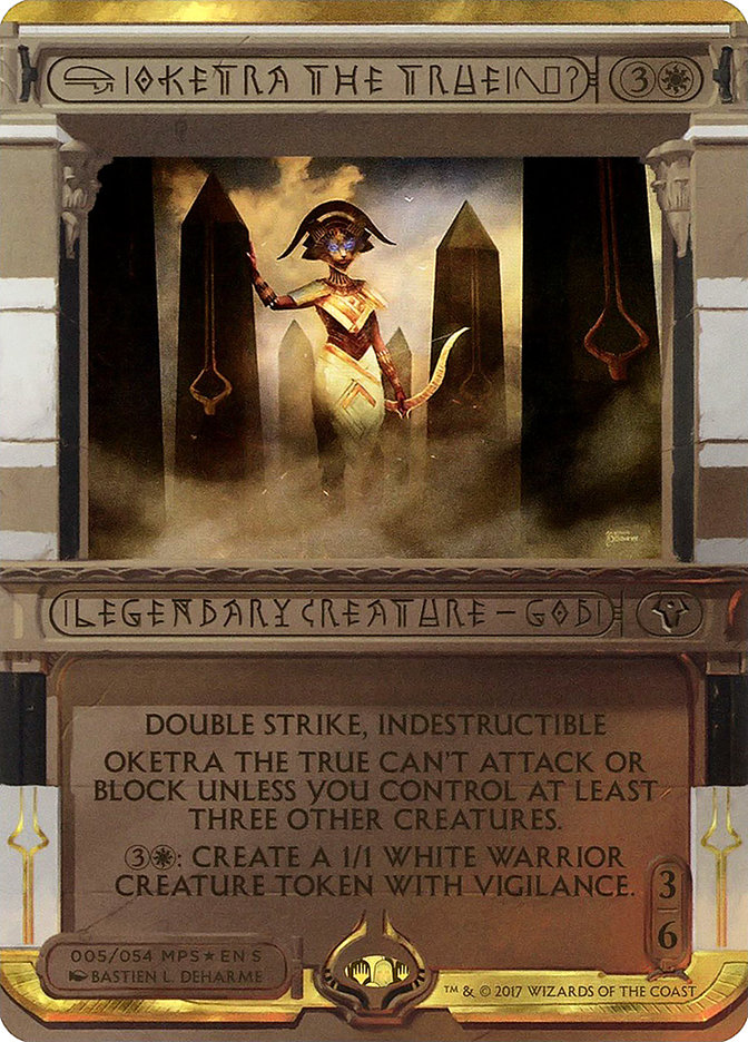 Oketra the True MP2-5 Amonkhet Invocations Magic card