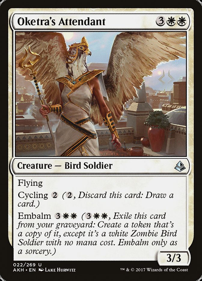Oketra's Attendant AKH-22 Amonkhet Magic card